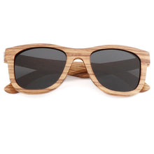 Load image into Gallery viewer, AN SWALLOW zebra wooden sunglasses mens sunglasses polarized uv400 handmade bamboo sunglasses retro sun glasses for women mens