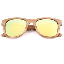 Load image into Gallery viewer, AN SWALLOW zebra wooden sunglasses mens sunglasses polarized uv400 handmade bamboo sunglasses retro sun glasses for women mens