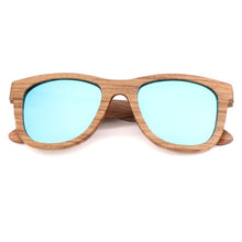 Load image into Gallery viewer, AN SWALLOW zebra wooden sunglasses mens sunglasses polarized uv400 handmade bamboo sunglasses retro sun glasses for women mens
