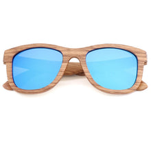 Load image into Gallery viewer, AN SWALLOW zebra wooden sunglasses mens sunglasses polarized uv400 handmade bamboo sunglasses retro sun glasses for women mens