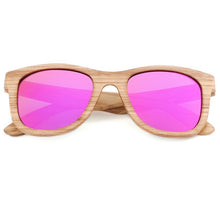 Load image into Gallery viewer, AN SWALLOW zebra wooden sunglasses mens sunglasses polarized uv400 handmade bamboo sunglasses retro sun glasses for women mens