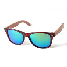 Load image into Gallery viewer, AN SWALLOW fashion Retro Wood Sunglasses Men Bamboo Sunglass Women Brand Design Sport Gold Sun Glasses Shades lunette oculo