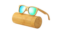 Load image into Gallery viewer, AN SWALLOW Real Wood Sunglasses Polarized Wooden Sunglasses UV400 Sunglasses Bamboo Wooden Sunglasses Brand With Dr