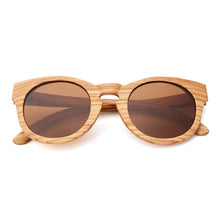 Load image into Gallery viewer, AN SWALLOW natural zebra wood sun glasses for women fashion 2019 luxury retro polarized designer sunglasses gafas de sol mujer