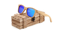 Load image into Gallery viewer, AN SWALLOW New 100% Real Zebra Wood Sunglasses Polarized Handmade Bamboo Mens Sunglass Sun glasses Men Gafas Oculos De Sol Mader