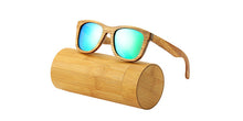 Load image into Gallery viewer, AN SWALLOW New 100% Real Zebra Wood Sunglasses Polarized Handmade Bamboo Mens Sunglass Sun glasses Men Gafas Oculos De Sol Mader