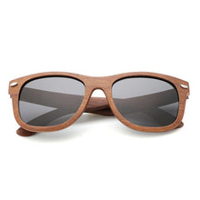 Load image into Gallery viewer, AN SWALLOW Explosive Trend Bamboo and Wood Sunglasses Male Sunglasses Wooden Frame TAC Lens UV400 Polarization and UV Protection