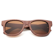 Load image into Gallery viewer, AN SWALLOW Explosive Trend Bamboo and Wood Sunglasses Male Sunglasses Wooden Frame TAC Lens UV400 Polarization and UV Protection