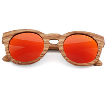 Load image into Gallery viewer, AN SWALLOW  2018 polarized zebra wood glasses handmade vintage wooden frame male driving sunglasses cool polarized sunglasses