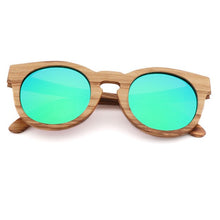 Load image into Gallery viewer, AN SWALLOW  2018 polarized zebra wood glasses handmade vintage wooden frame male driving sunglasses cool polarized sunglasses