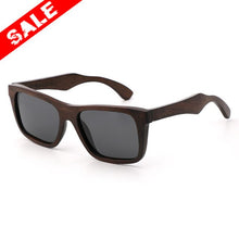 Load image into Gallery viewer, AN SWALLOW  2018 polarized zebra wood glasses handmade vintage wooden frame male driving sunglasses cool polarized sunglasses