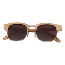 Load image into Gallery viewer, AN SWALLOW New fashion retro bamboo Sunglasses half frame frame fashion simple polarized UV400 Ladies Sunglasses